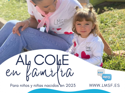 Al cole en familia: propuesta para nuevas familias (nacidos en 2023)