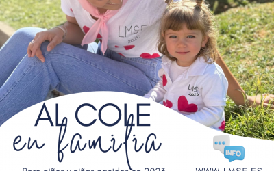 Al cole en familia: propuesta para nuevas familias (nacidos en 2023)