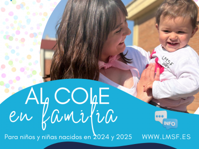 Al cole en familia: propuesta para el Primer Ciclo de Infantil (nacidos en 2024 y 2025)