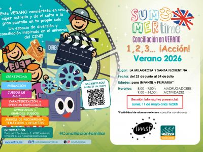 Summer Time! Conciliación en Verano 2026