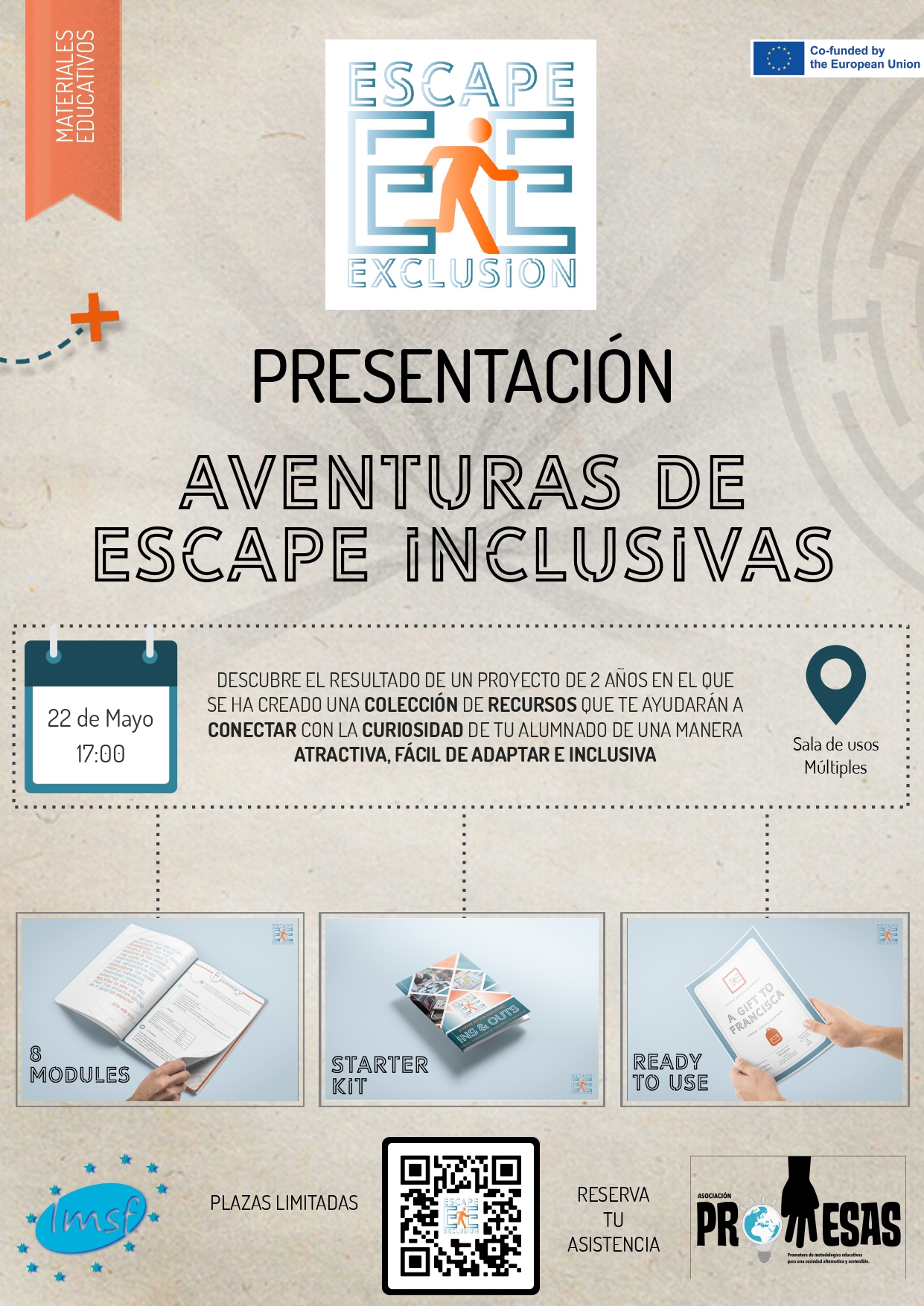 Presentación Proyecto Erasmus + «Escape Exclusion»